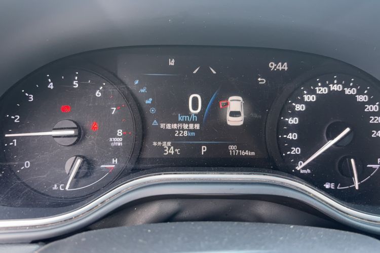 Used Toyota Avalon 2022 2.0L Ambition Edition Odometer Close Up