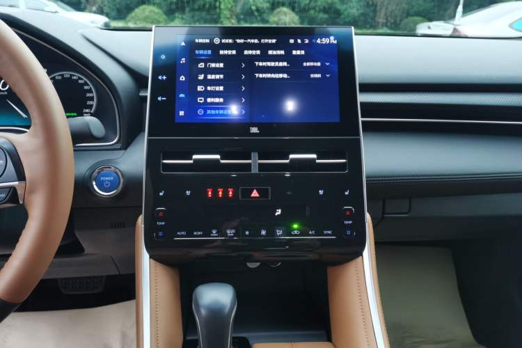 Used Toyota Avalon 2022 Dual-Engine 2.5L Limited Flagship Edition Audio And AC Panel
