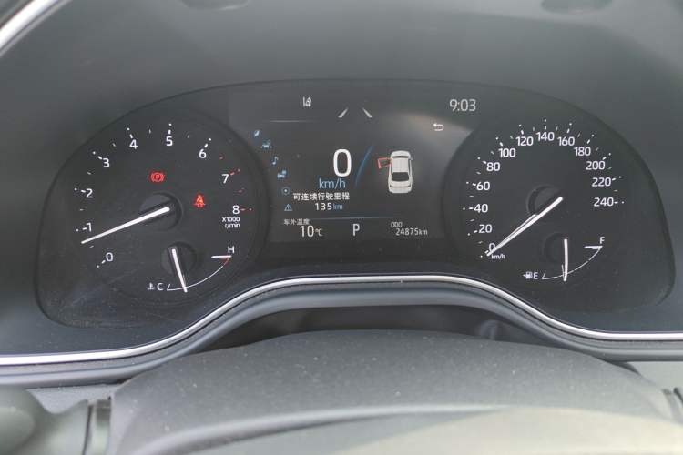 Used Toyota Avalon 2022 2.5L Luxury Edition Odometer Close Up