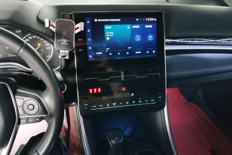 Used Toyota Avalon 2022 Dual-Engine 2.5L Luxury Edition Audio And AC Panel