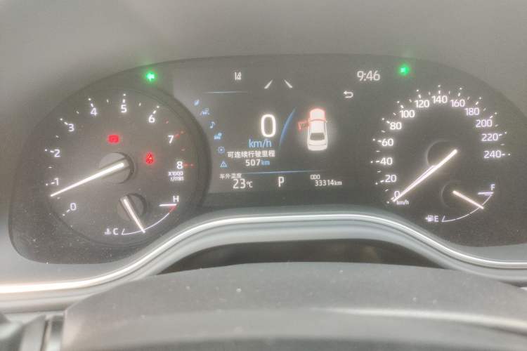 Used Toyota Avalon 2022 2.5L Luxury Edition Odometer Close Up