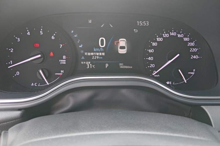 Used Toyota Avalon 2022 2.5L Luxury Edition Odometer Close Up