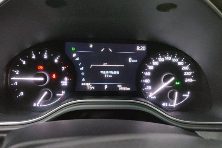 Used Toyota Avalon 2022 2.5L Ambition Edition Odometer Close Up