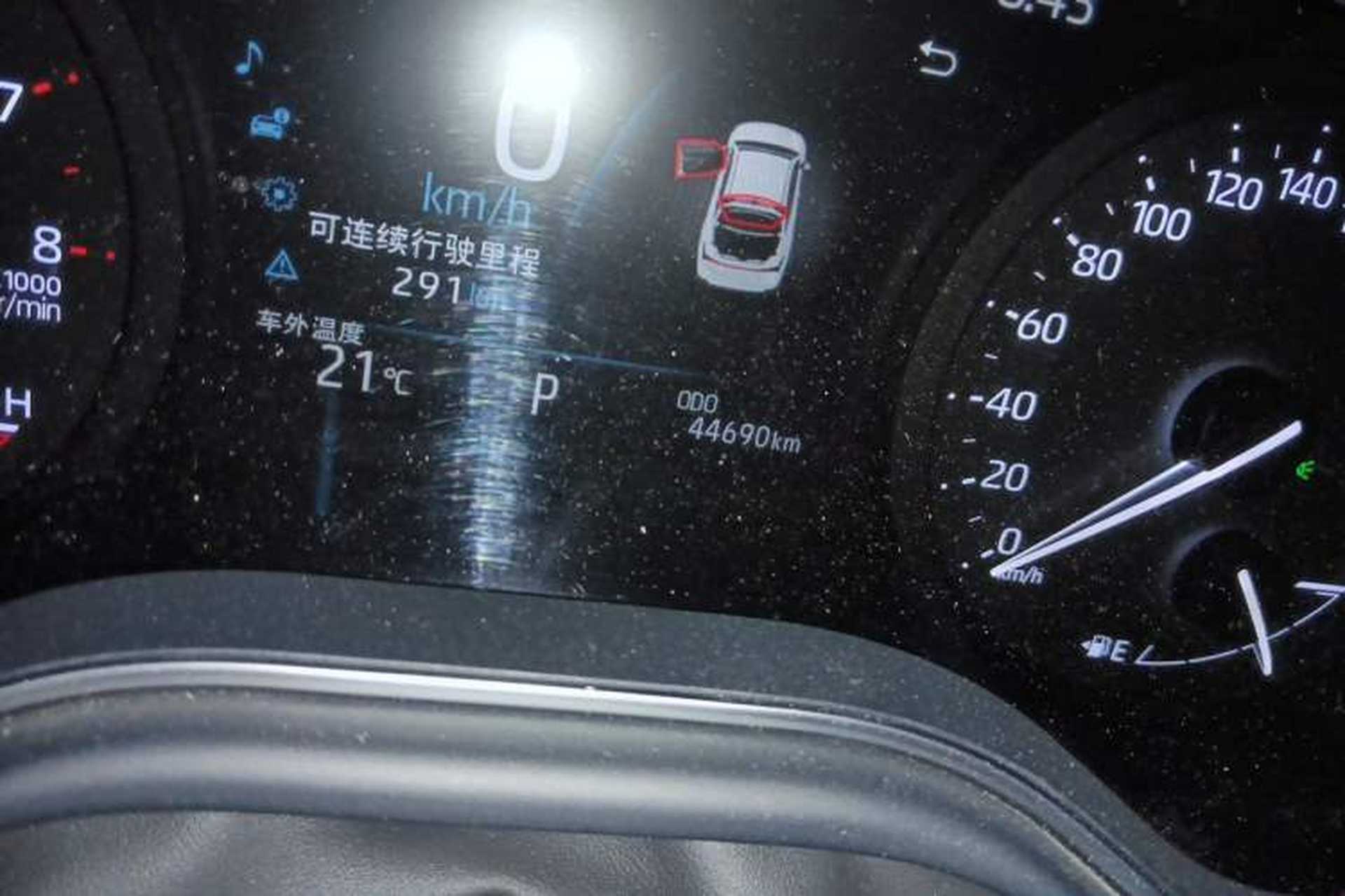 Used Toyota Avalon 2022 2.5L Luxury Edition Odometer Close Up