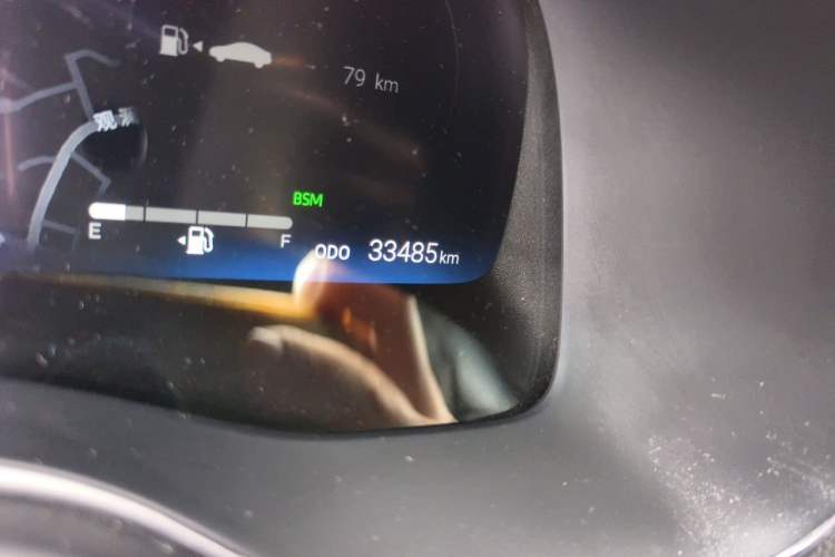 Used Toyota Avalon 2022 2.0L XLE Premium Edition Odometer Close Up