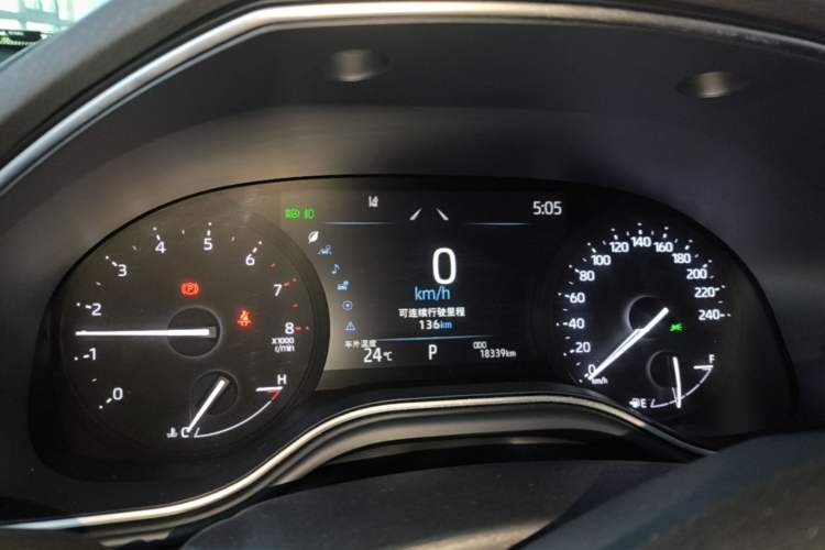 Used Toyota Avalon 2023 2.5L Luxury Edition Instrument Cluster