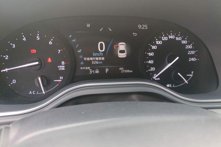 Used Toyota Avalon 2023 2.5L Luxury Edition Odometer Close Up