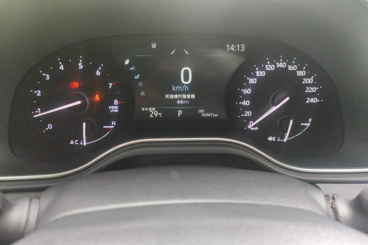 Used Toyota Avalon 2023 2.0L Premium Edition Odometer Close Up