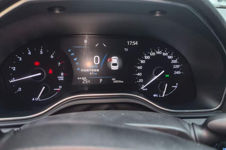 Used Toyota Avalon 2023 2.0L Progressive Edition Odometer Close Up