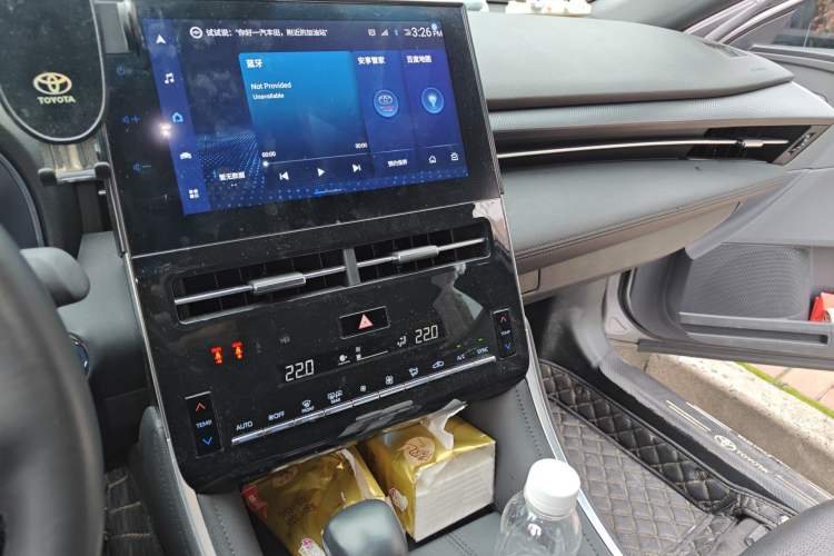 Used Toyota Avalon 2023 Dual-Engine 2.5L Luxury Edition Audio And AC Panel