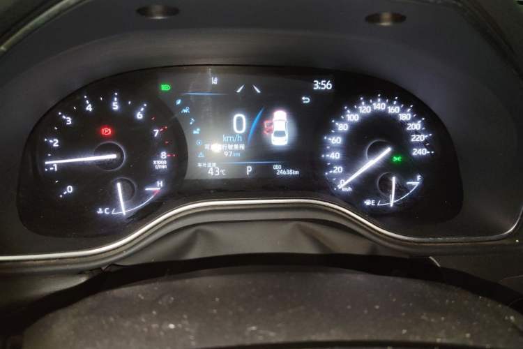 Used Toyota Avalon 2023 2.0L Luxury Edition Odometer Close Up
