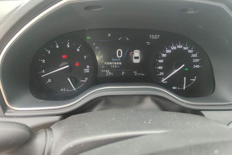 Used Toyota Avalon 2023 2.5L Luxury Edition Odometer Close Up