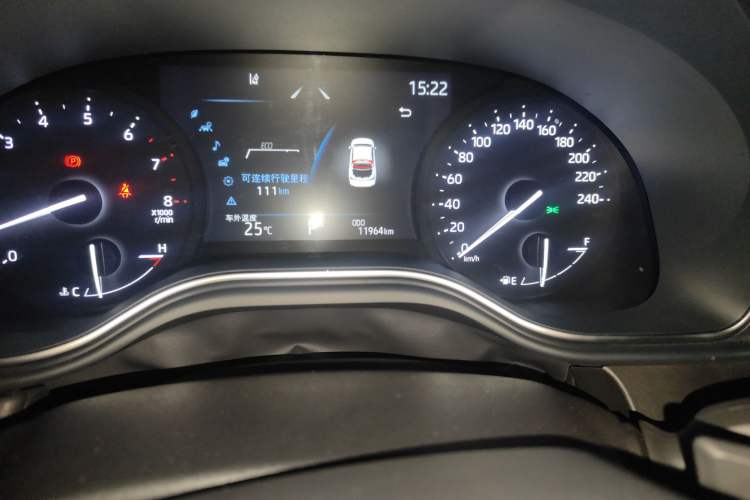 Used Toyota Avalon 2023 2.5L Luxury Edition Odometer Close Up