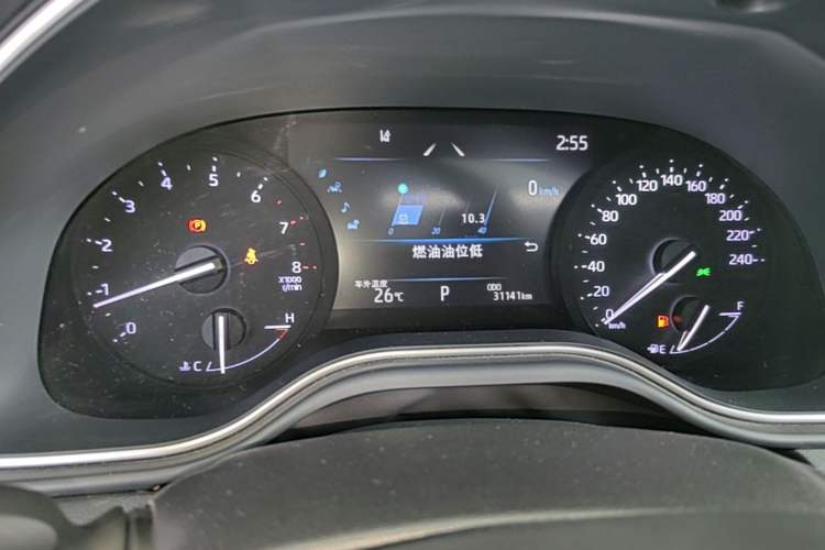 Used Toyota Avalon 2023 2.5L Luxury Edition Odometer Close Up