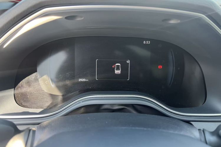 Used Toyota Avalon 2024 Dual-Motor 2.0L Premium Edition Odometer Close Up