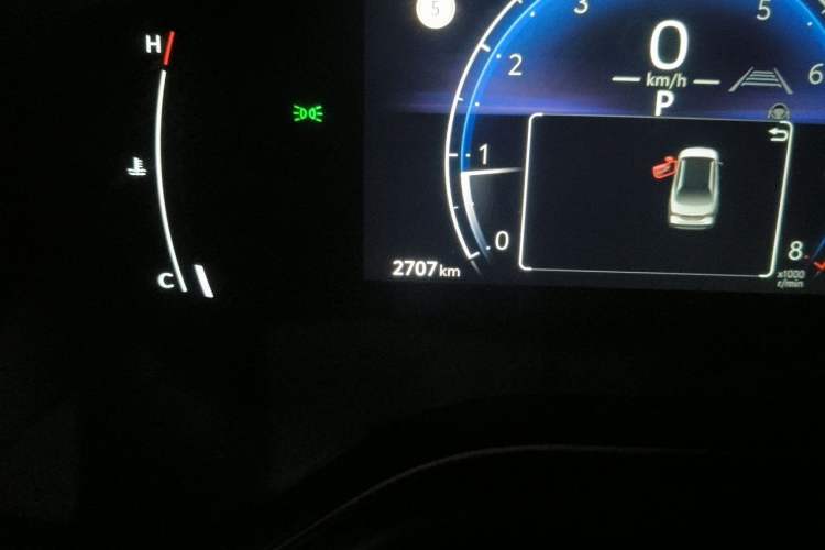 Used Toyota Avalon 2024 2.0L Ambition Edition Odometer Close Up