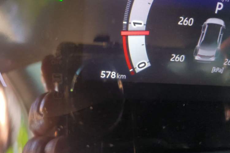 Used Toyota Avalon 2024 2.0L Ambition Edition Odometer Close Up
