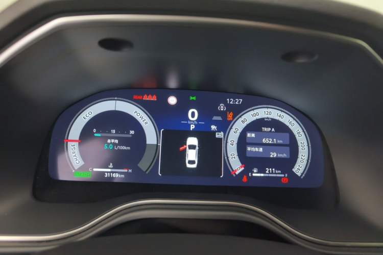 Used Toyota Avalon 2024 Dual-Motor 2.0L Luxury Edition Instrument Cluster