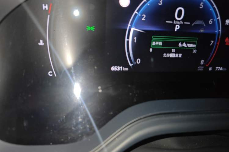 Used Toyota Avalon 2024 2.0L Ambition Edition Odometer Close Up