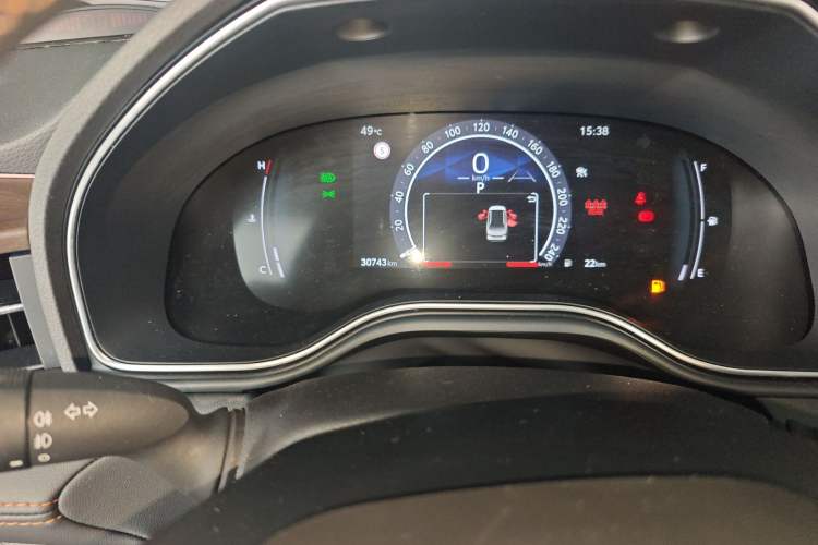 Used Toyota Avalon 2024 2.0L Premium Edition Odometer Close Up