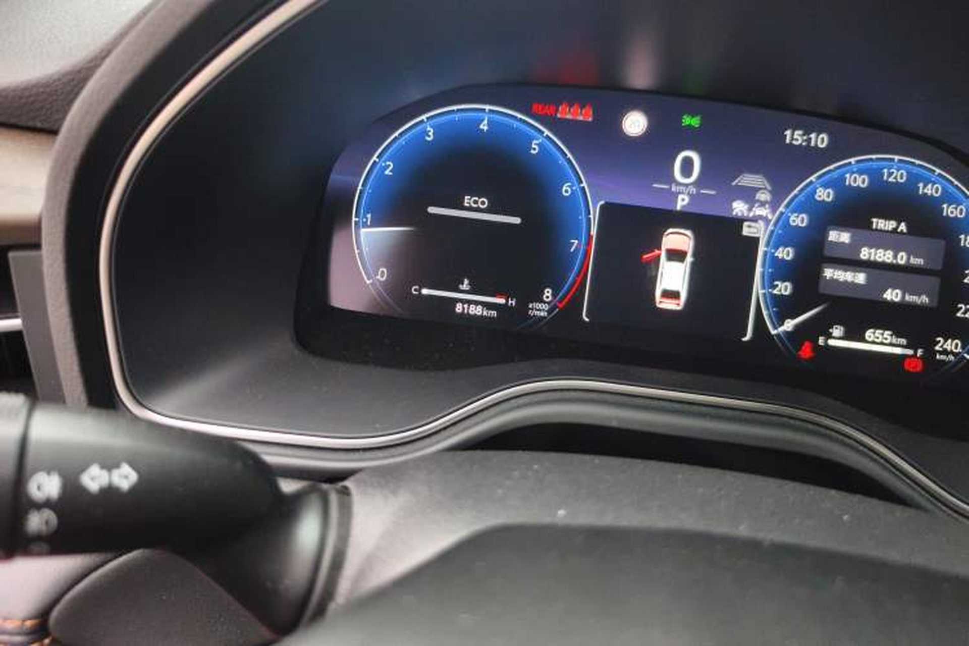 Used Toyota Avalon 2024 2.0L Luxury Edition Odometer Close Up