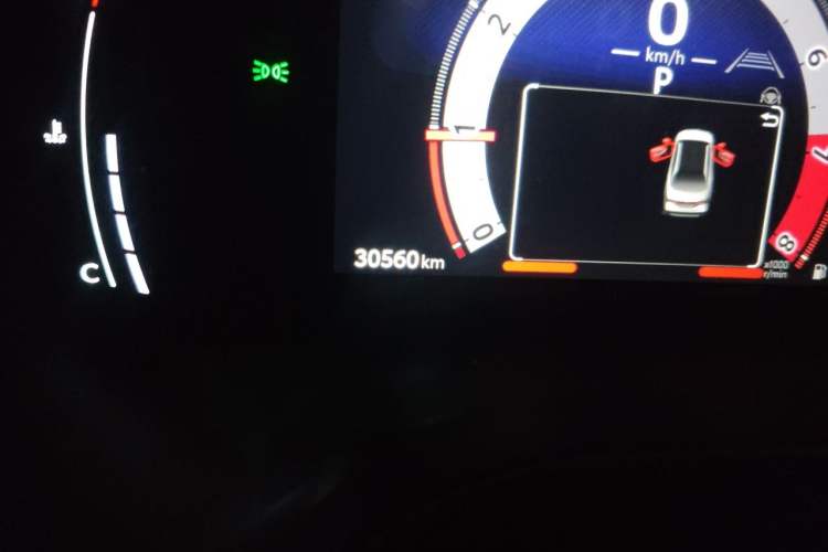 Used Toyota Avalon 2024 2.0L Ambition Edition Odometer Close Up