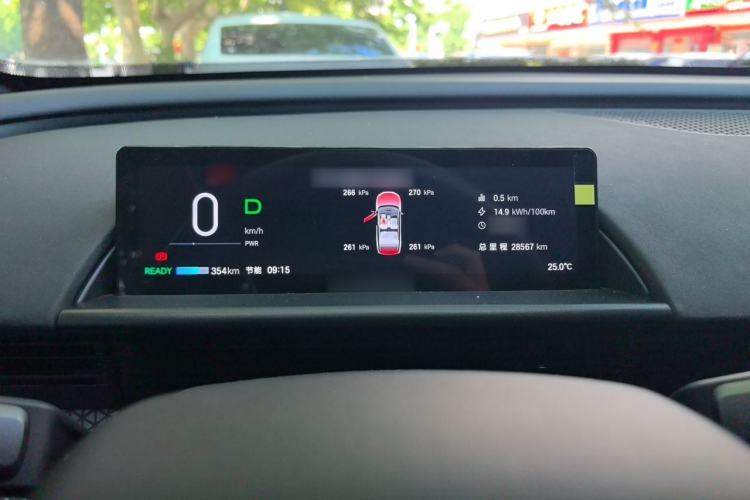 Used Toyota BZ 3X 2025 520 Pro LiDAR Edition Instrument Cluster