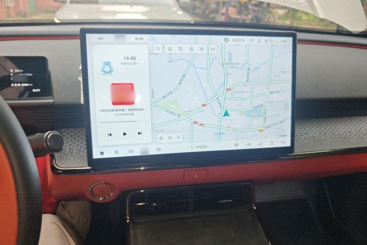 Used Toyota BZ 3X 2025 520 Pro LiDAR Edition Audio And AC Panel