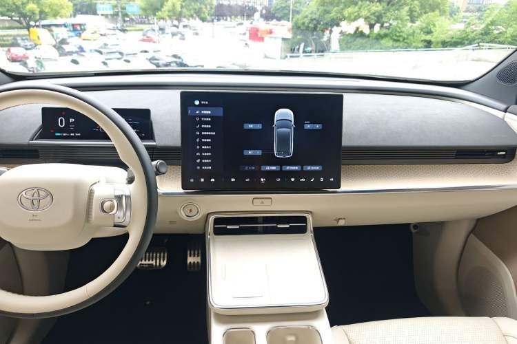 Used Toyota BZ 3X 2025 520 Pro+ LiDAR Edition Audio And AC Panel