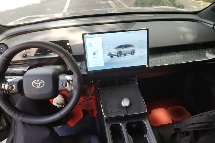 Used Toyota BZ 3X 2025 520 Pro LiDAR Edition Center Console