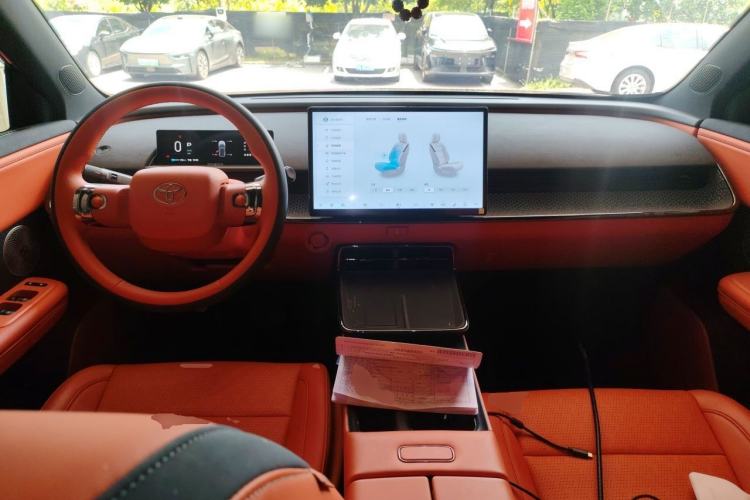 Used Toyota BZ 3X 2025 520 Pro LiDAR Edition Center Console
