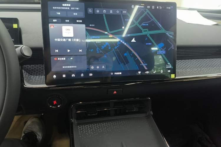 Used Toyota BZ 3X 2025 520 Pro+ LiDAR Edition Audio And AC Panel