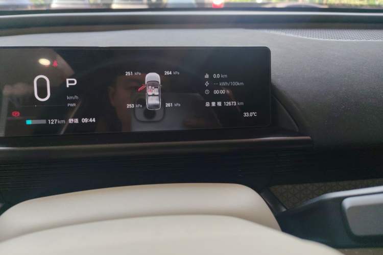Used Toyota BZ 3X 2025 520 Pro+ LiDAR Edition Odometer Close Up