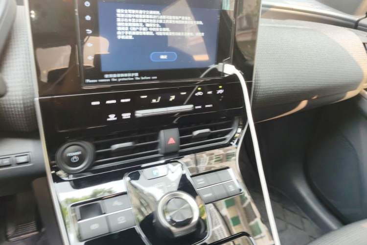 Used Toyota BZ 4X 2024 615 AIR Edition Audio And AC Panel