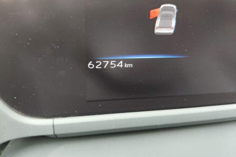 Used Toyota BZ 4X 2024 615 AIR Edition Odometer Close Up
