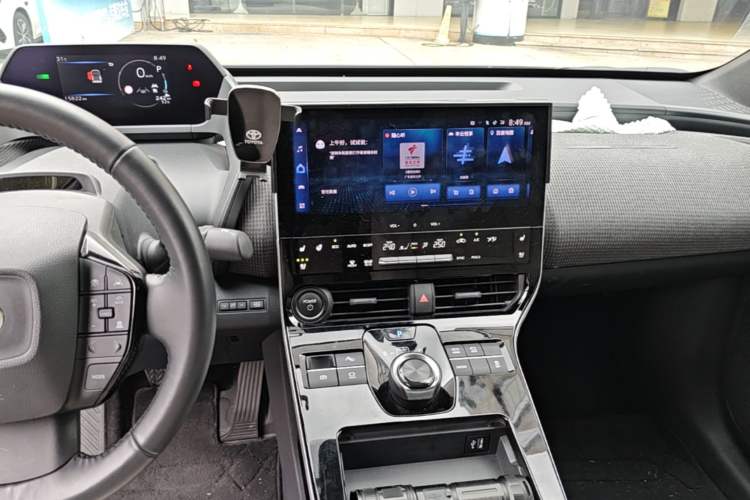 Used Toyota BZ 4X 2024 615 PRO Edition Audio And AC Panel