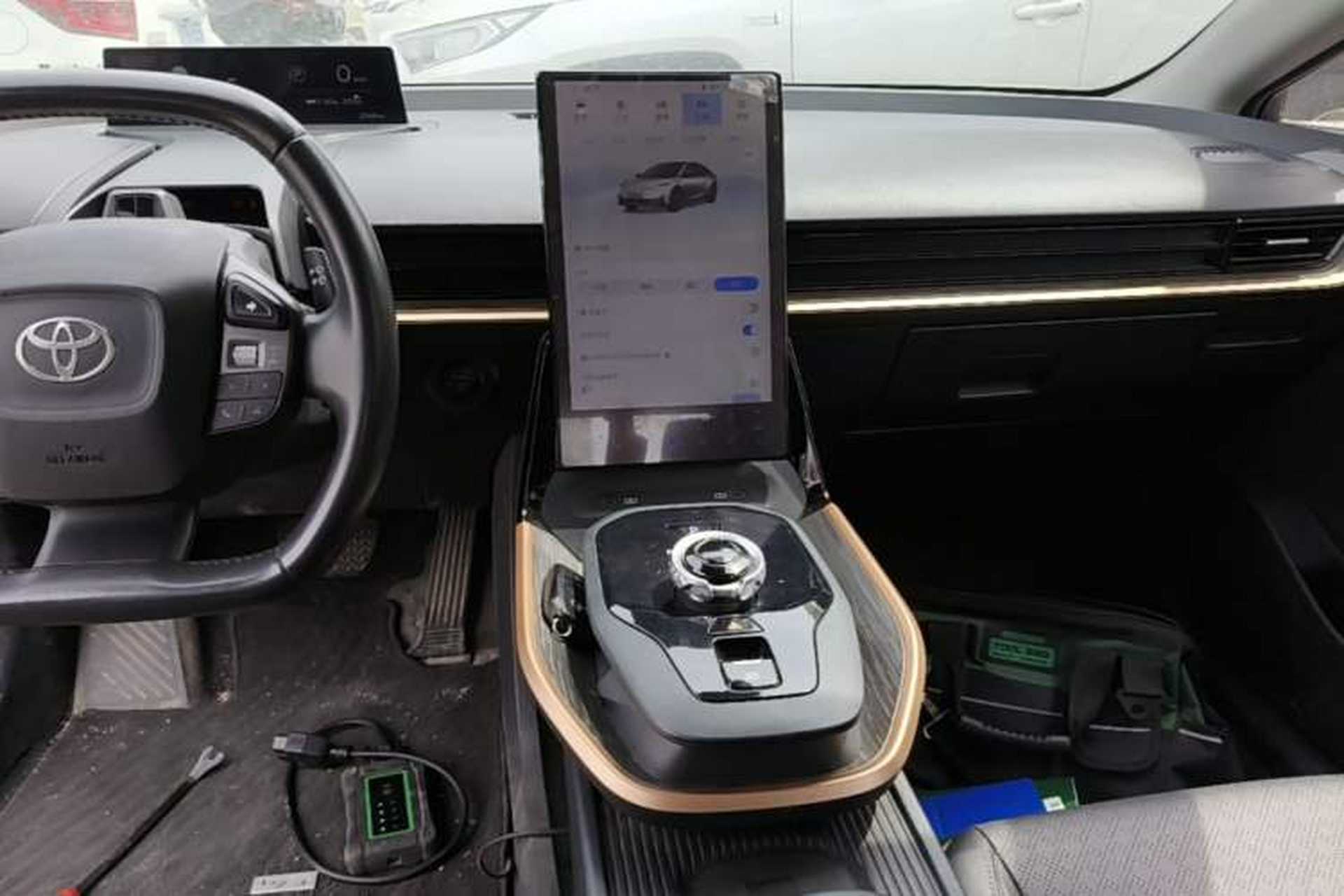 Used Toyota bZ3 2023 616 km Long-Range Premium Audio And AC Panel