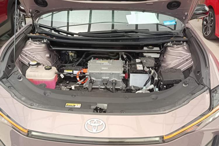 Used Toyota bZ3 2023 616 km Long-Range Premium Engine Bay