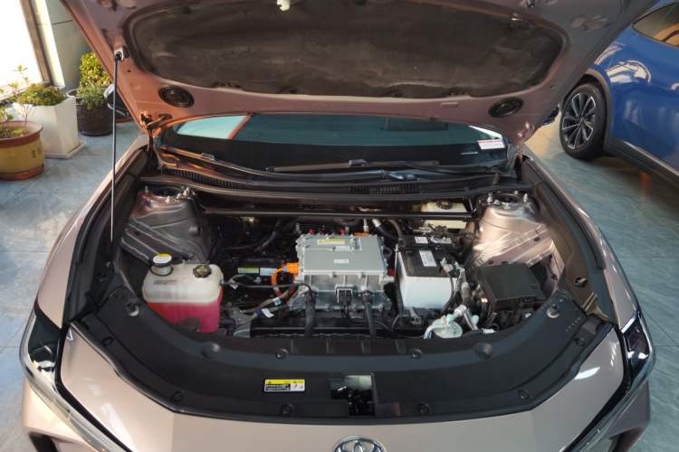 Used Toyota bZ3 2023 616 km Long-Range Premium Engine Bay