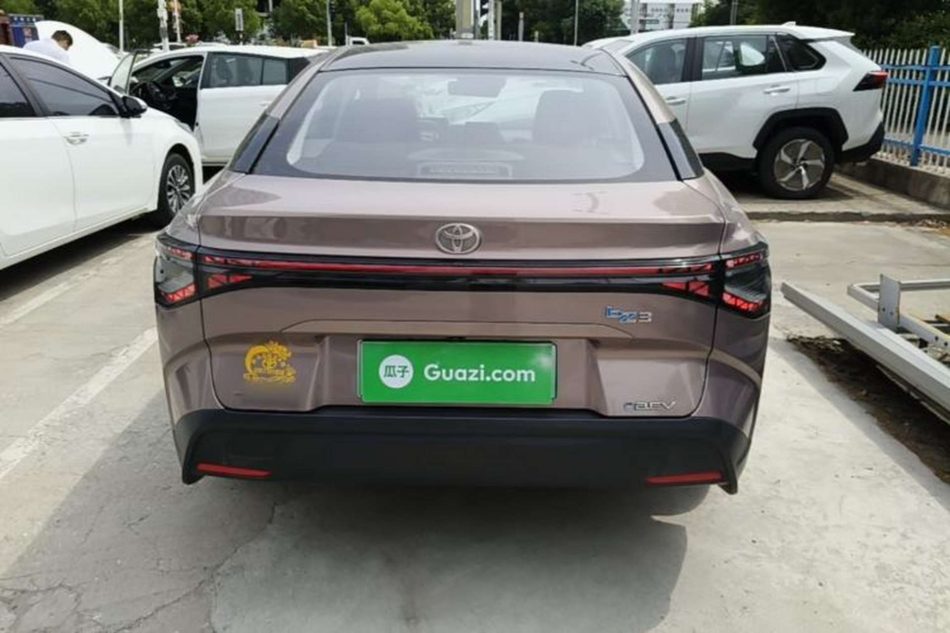Used Toyota bZ3 2023 616 km Long-Range Premium Rear