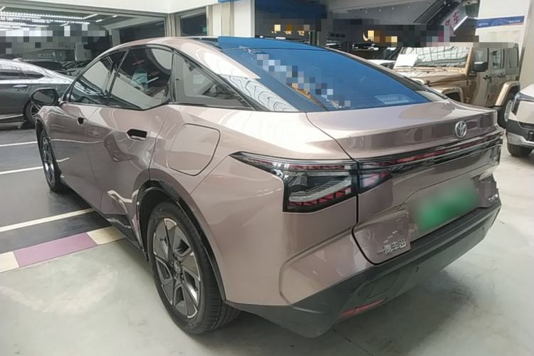 Used Toyota bZ3 2023 616 km Long-Range Premium Rear Left 45 Deg