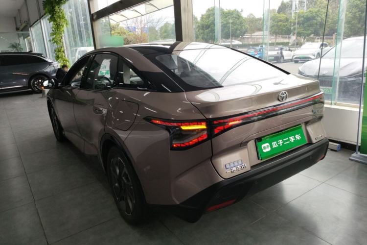 Used Toyota bZ3 2023 616 km Long-Range Premium Rear Left 45 Deg