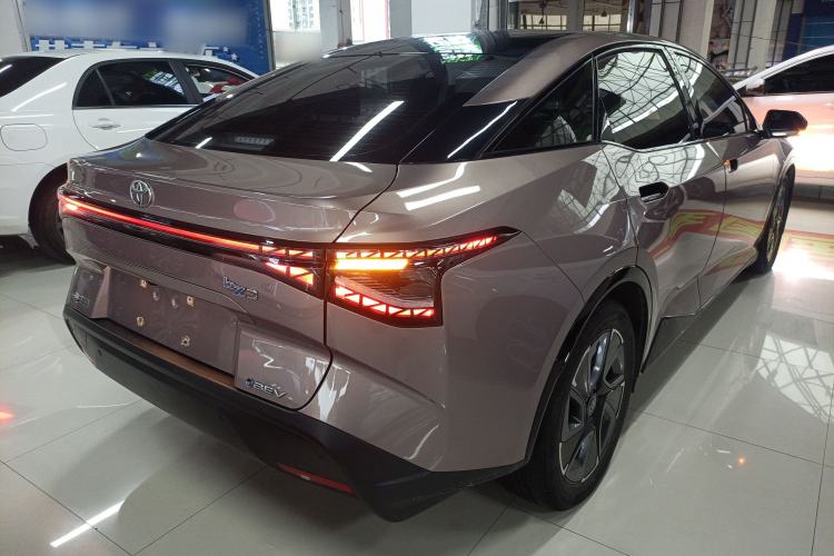 Used Toyota bZ3 2023 616 km Long-Range PRO Rear Right 45 Deg