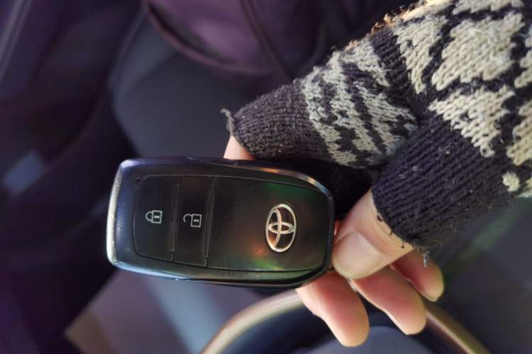 Used Toyota bZ3 2023 616 km Long-Range Premium Vehicle Key