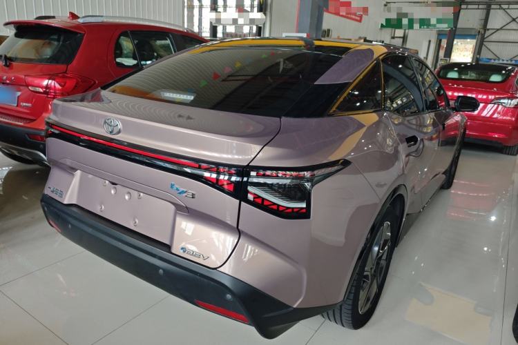 Used Toyota bZ3 2023 616 km Long-Range Premium Rear Right 45 Deg