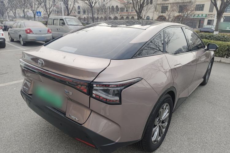 Used Toyota bZ3 2023 616 km Long-Range Premium Rear Right 45 Deg