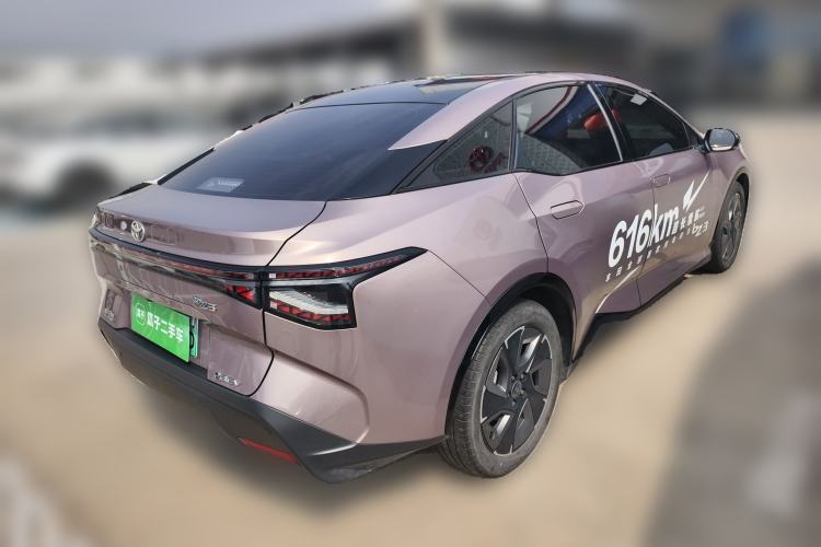Used Toyota bZ3 2023 616 km Long-Range Premium Rear Right 45 Deg