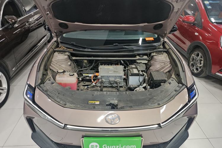 Used Toyota bZ3 2023 616 km Long-Range Premium Engine Bay