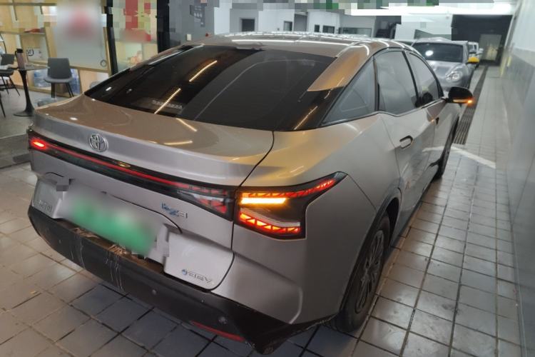 Used Toyota bZ3 2023 517 km Elite PRO Rear Right 45 Deg