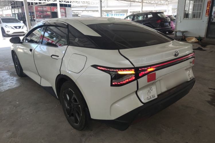Used Toyota bZ3 2023 616 km Long-Range Premium Rear Left 45 Deg